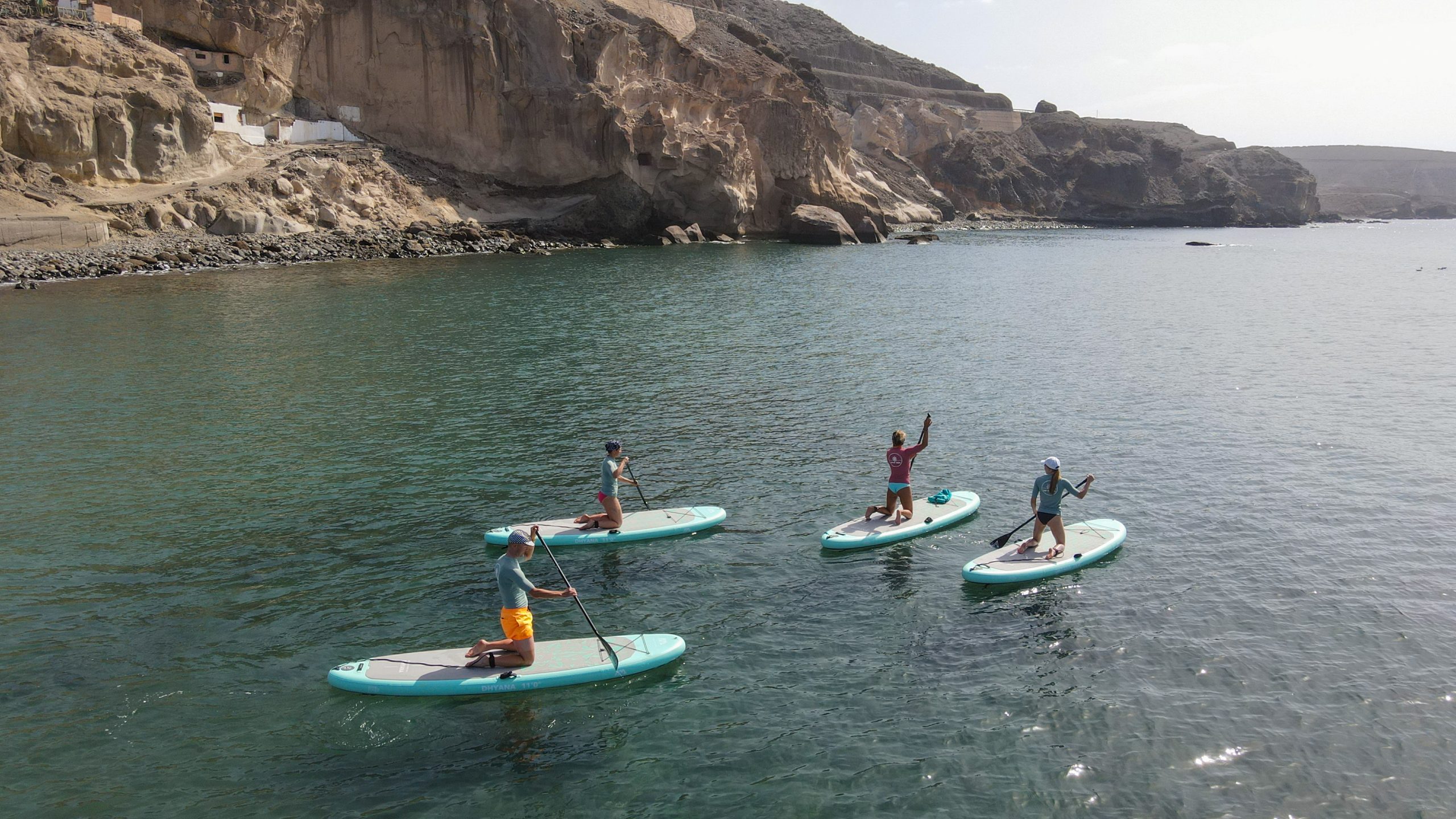 Paddle surf lesson for beginners