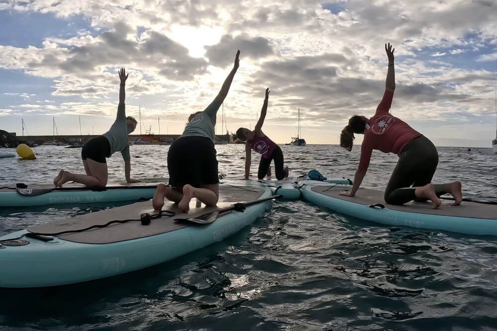 Retiro Paddle Surf y Yoga en Gran Canaria / Sup and yoga Retreat Gran Canaria